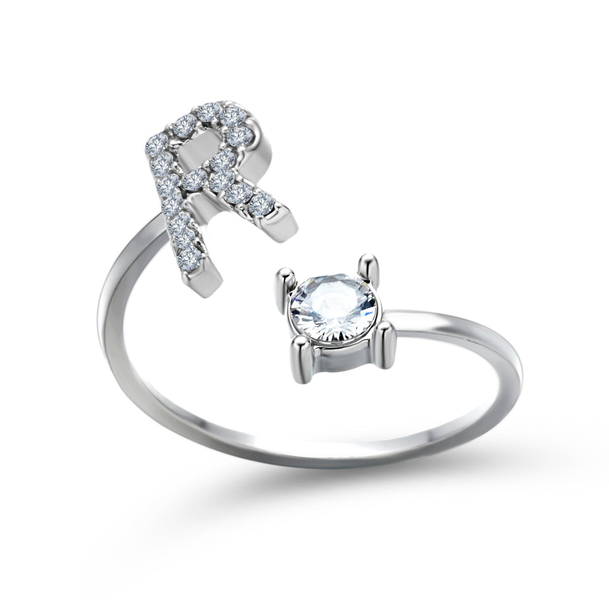 Elegante ring met initialen om herinneringen levend te houden