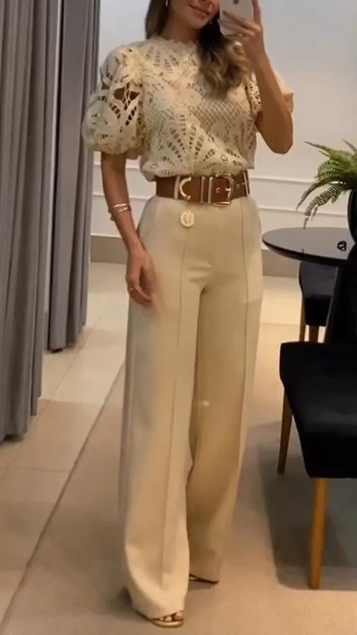 Elegante tweedelige dames-set