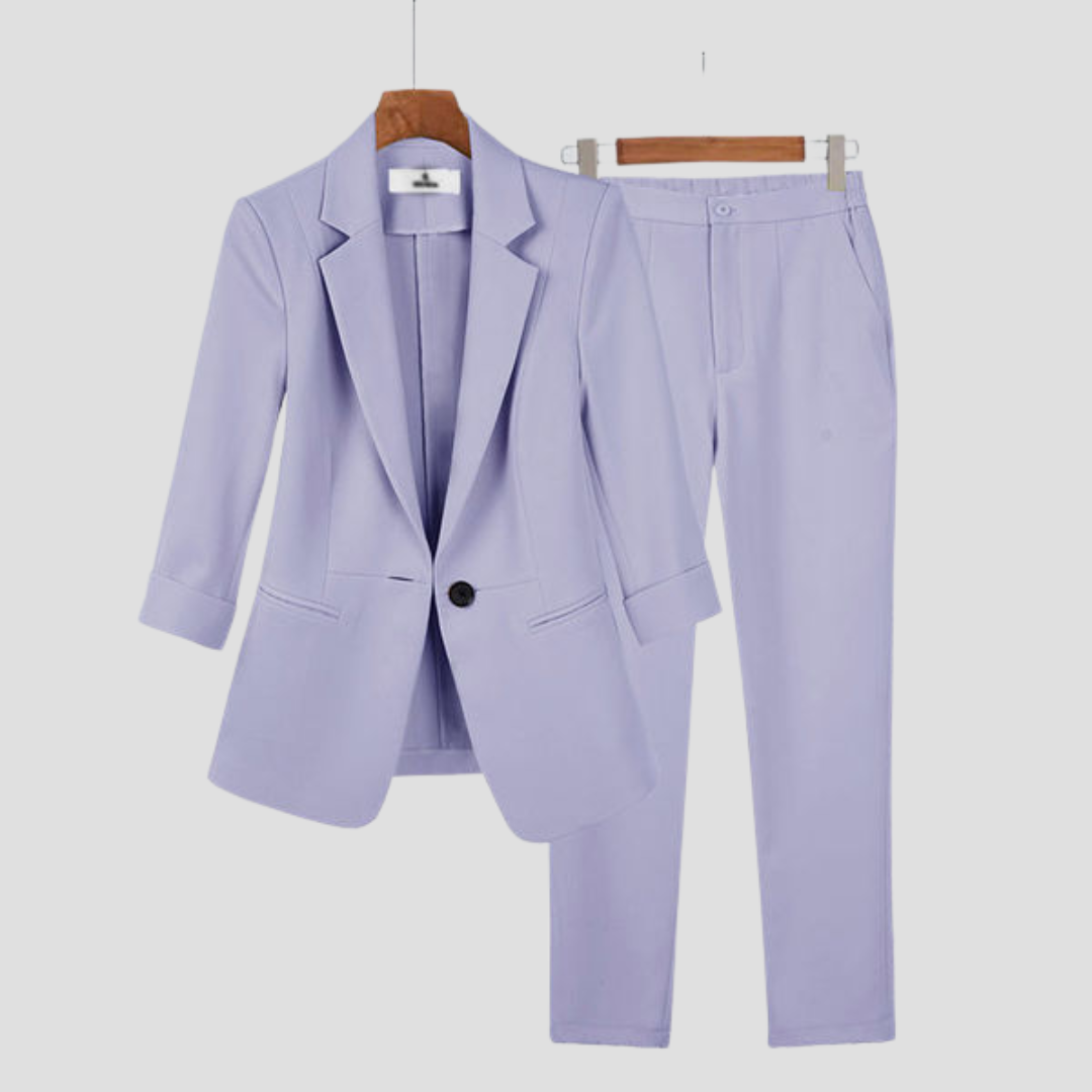 Elegante tweedelige set voor dames - Blazer en broek