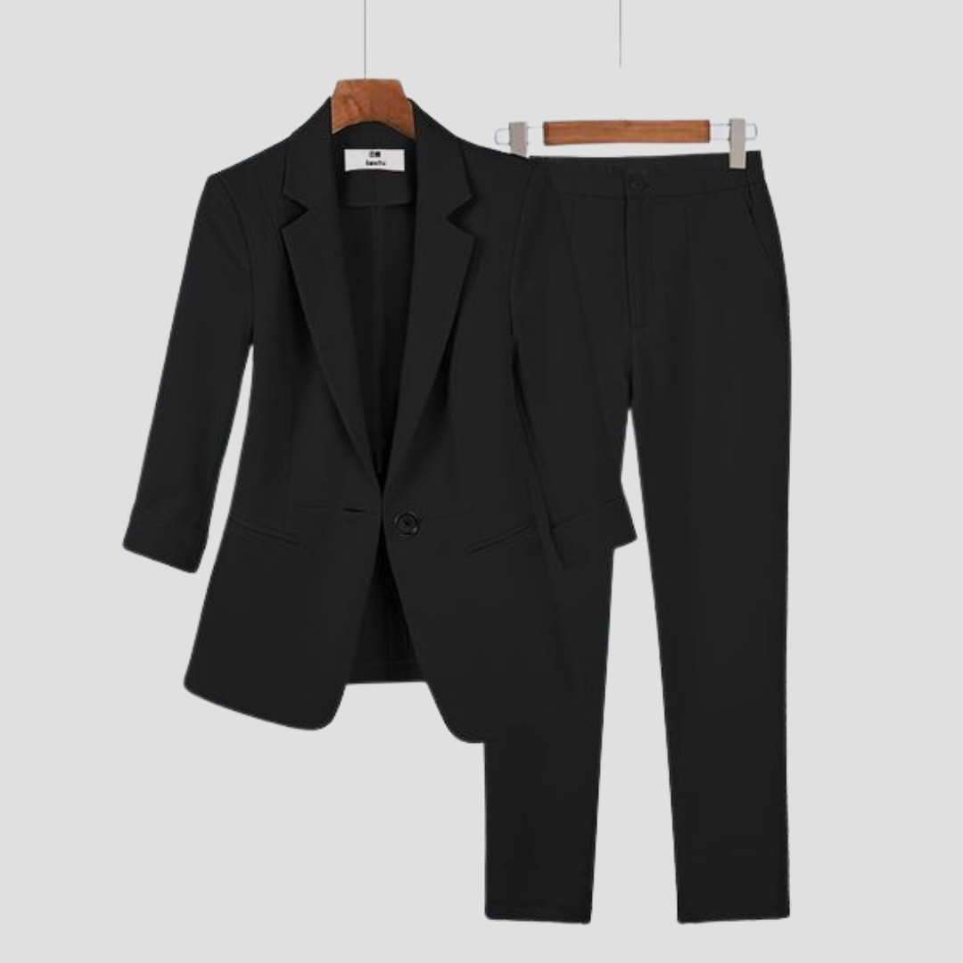 Elegante tweedelige set voor dames - Blazer en broek