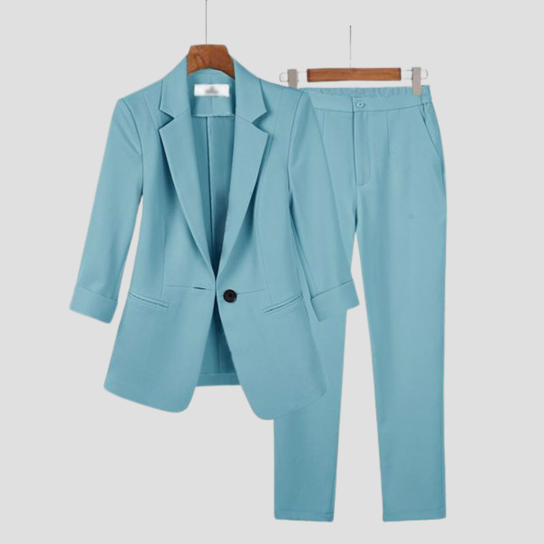 Elegante tweedelige set voor dames - Blazer en broek
