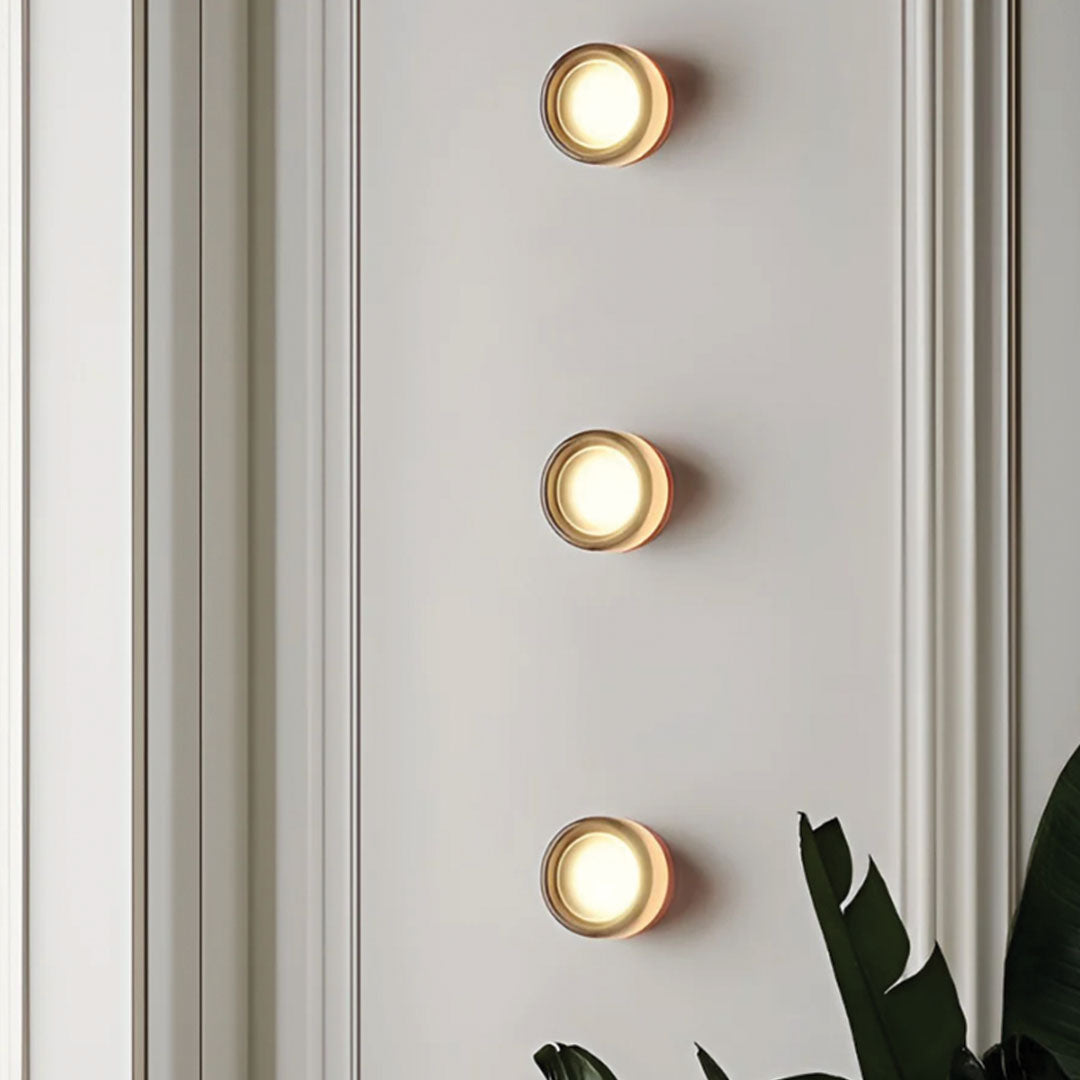 Elegante wandlamp Dimple voor moderne decoratie