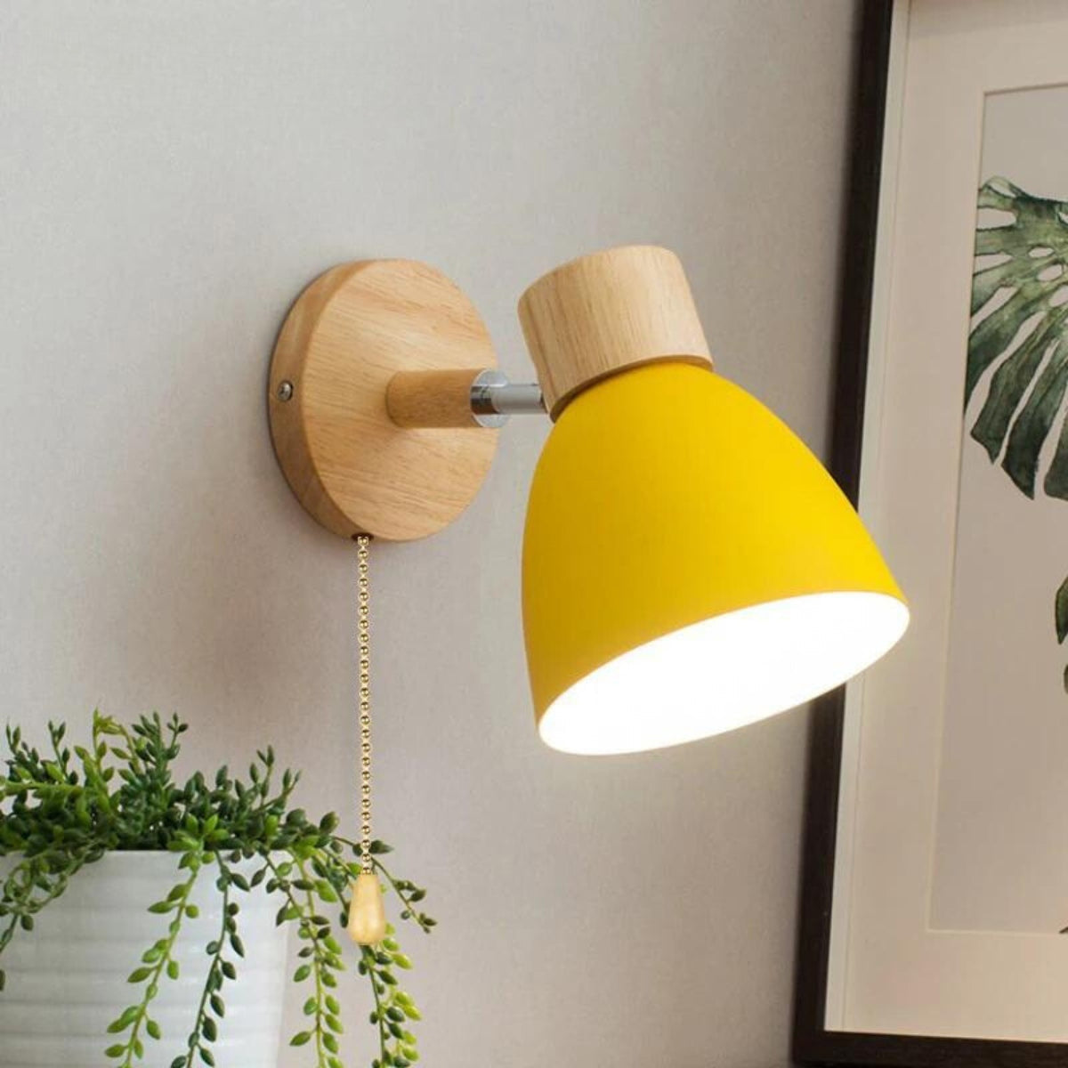 Elegante wandlamp in Scandinavisch design