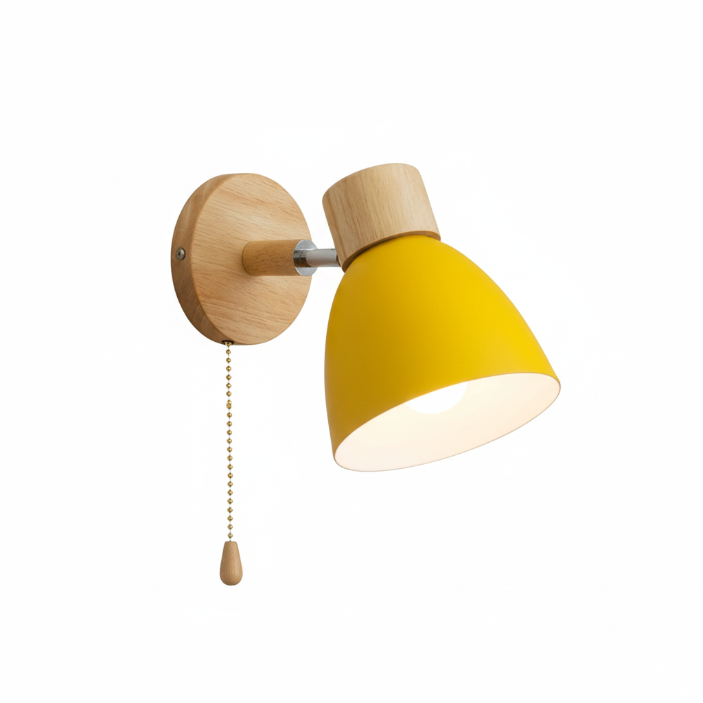 Elegante wandlamp in Scandinavisch design