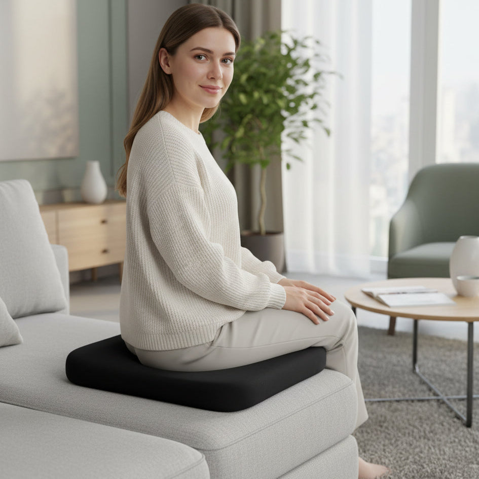 Ergonomisch, antislip zitkussen voor dagelijks zitcomfort