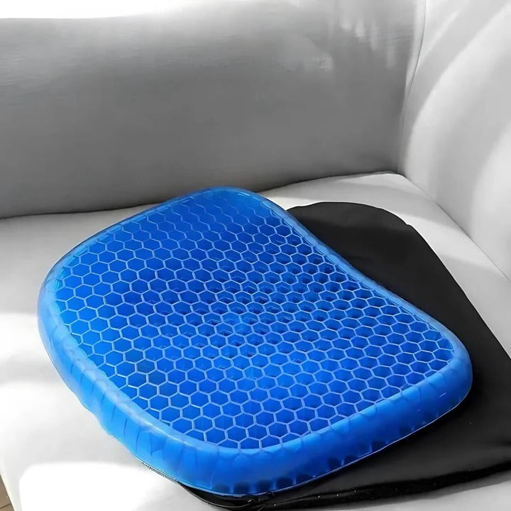 Ergonomisch gel-zitkussen – Verlicht stuitje- en lage rugpijn