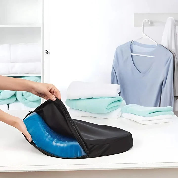 Ergonomisch gel-zitkussen – Verlicht stuitje- en lage rugpijn