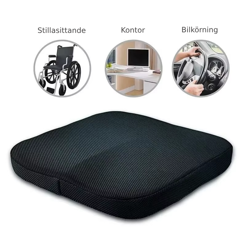 Ergonomisch Zitkussen voor de Heupen en Verlichting van de Rug