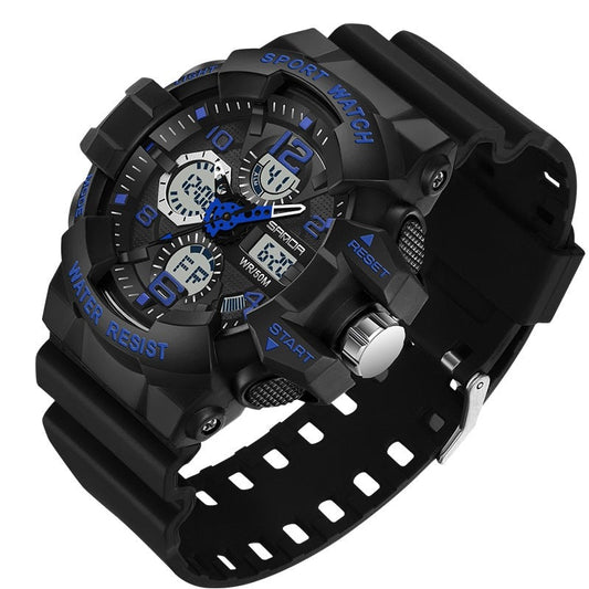 Extreem bestendig waterdicht militair digitaal horloge