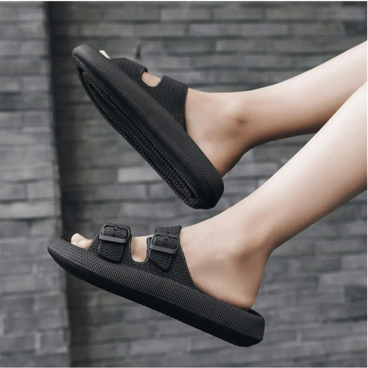 Extreem zachte, verstelbare en comfortabele slides