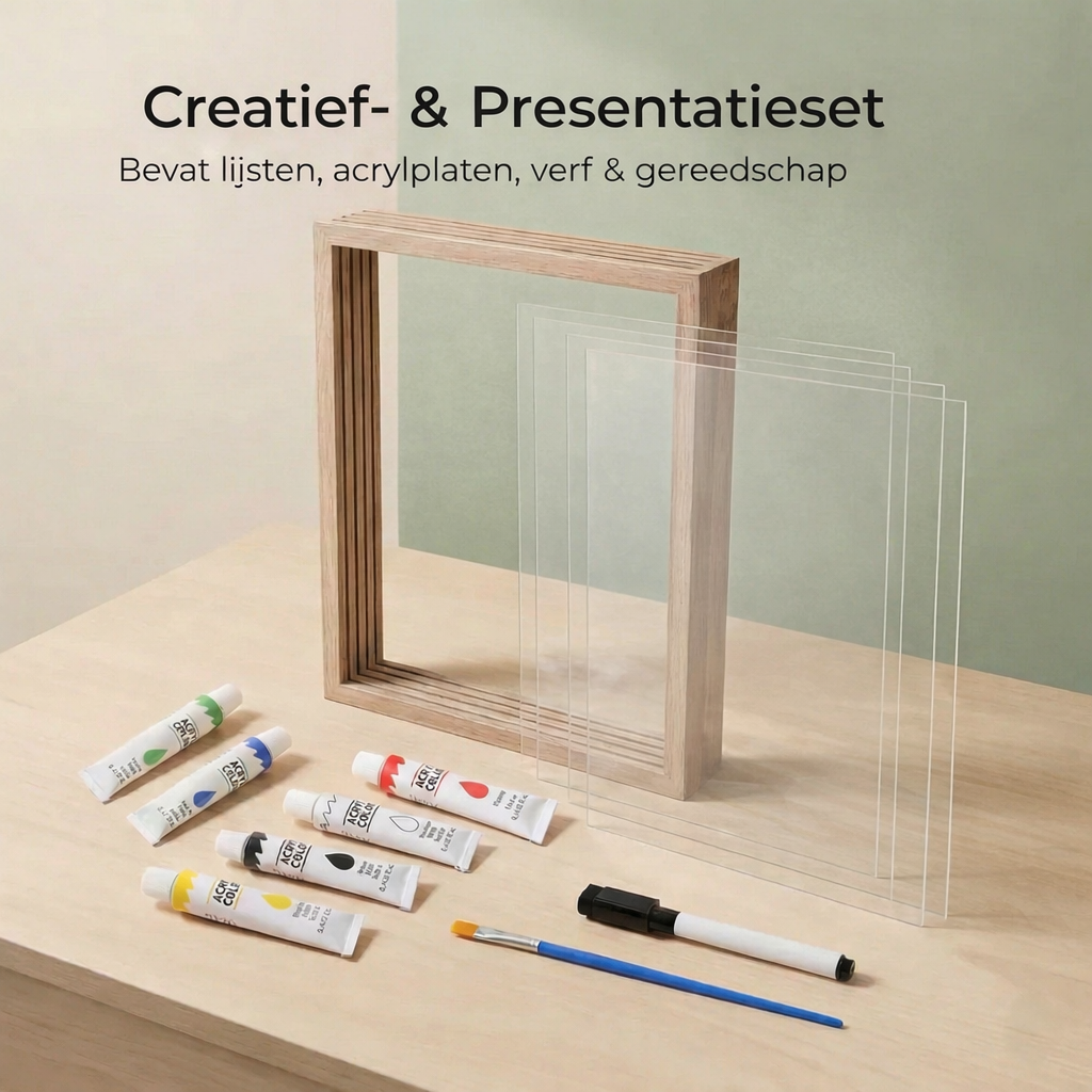 Familieportret – Handafdruk portret als cadeau