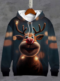 Feestelijke Rudolph hoodie – Comfortabel en vrolijk