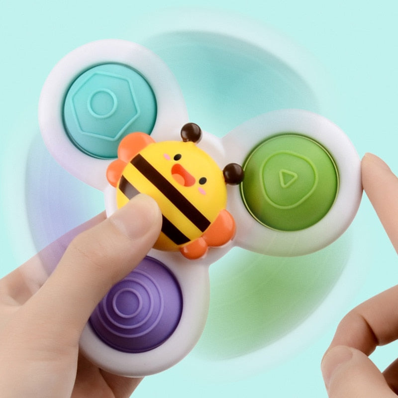 Fidget spinner speelgoed met zuignap