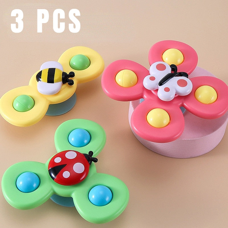 Fidget spinner speelgoed met zuignap