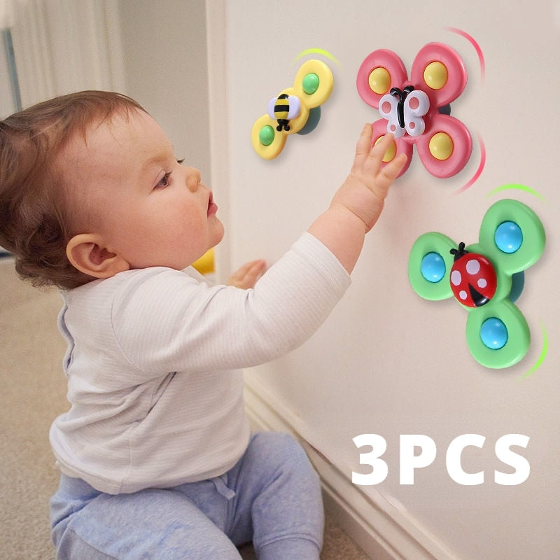 Fidget spinner speelgoed met zuignap