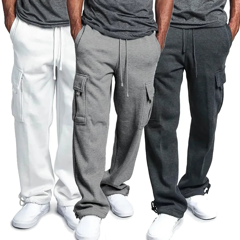 Fleece cargo joggingbroek voor heren – ultiem comfort