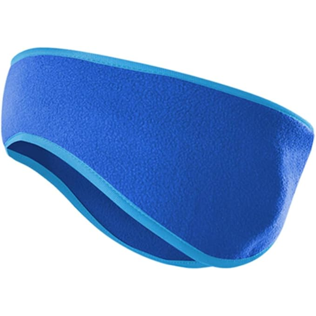 Fleece hoofdband voor oorbescherming in de winter