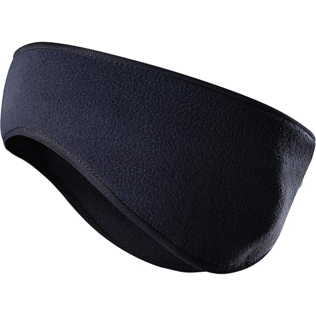 Fleece hoofdband voor oorbescherming in de winter