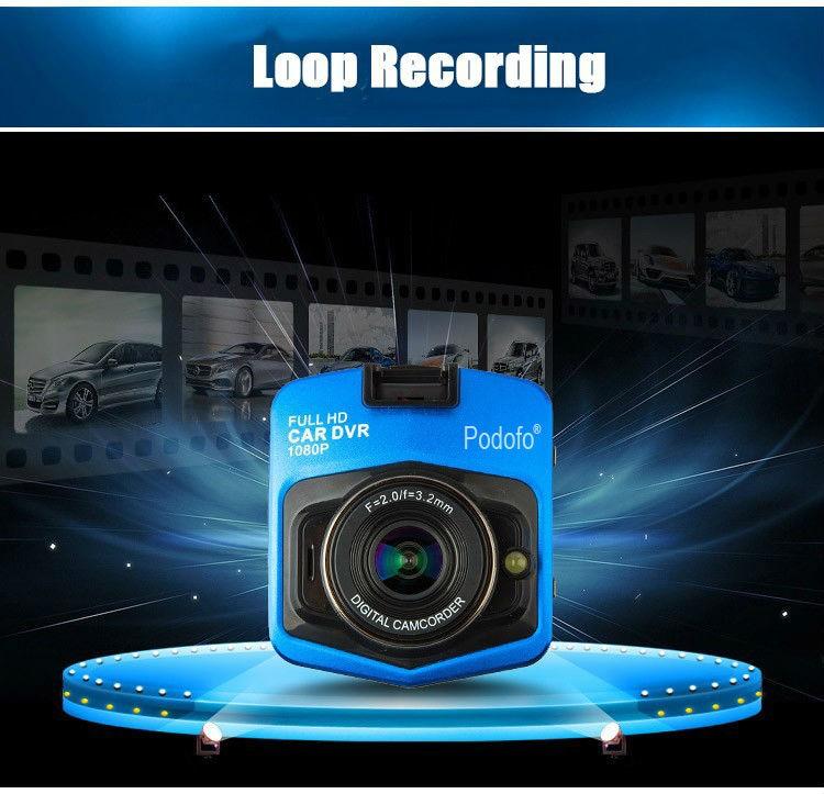 Full HD 1080P Dashcam + 16GB Kaart