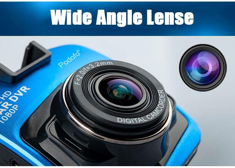 Full HD 1080P Dashcam + 16GB Kaart