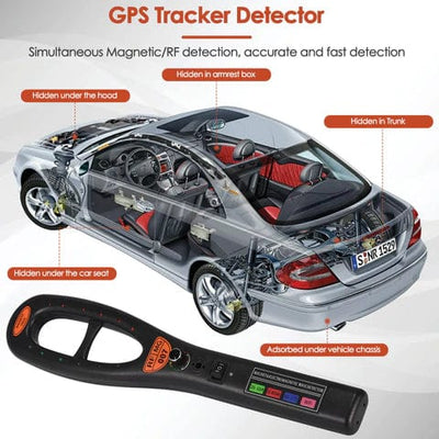 Geavanceerde persoonlijke GPS-trackerdetector met gratis detectiebuis