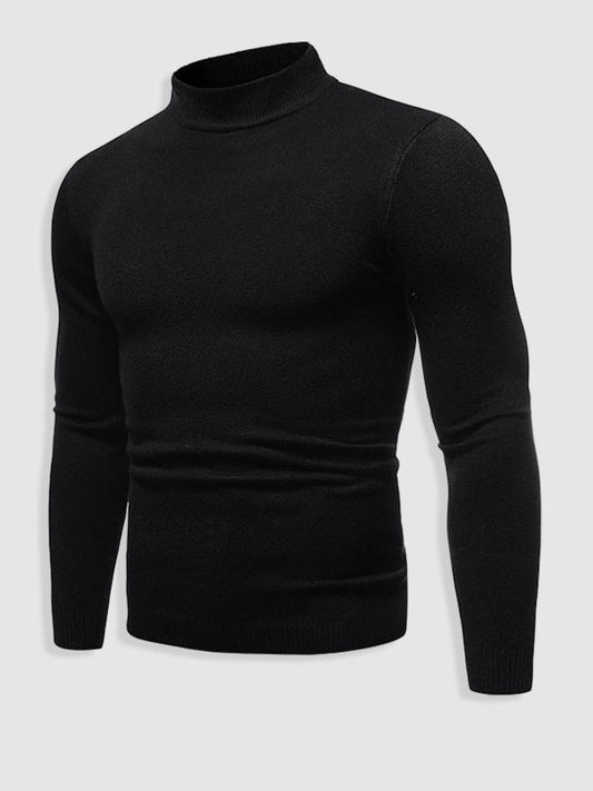 Gebreide coltrui voor heren slim fit