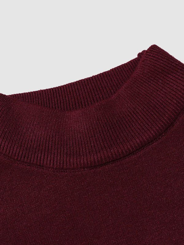 Gebreide coltrui voor heren slim fit