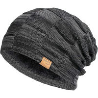 Gebreide slouchy beanie