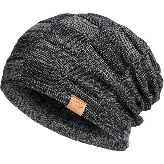 Gebreide slouchy beanie