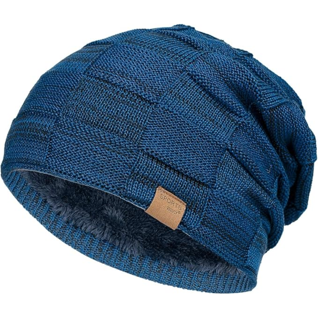 Gebreide slouchy beanie