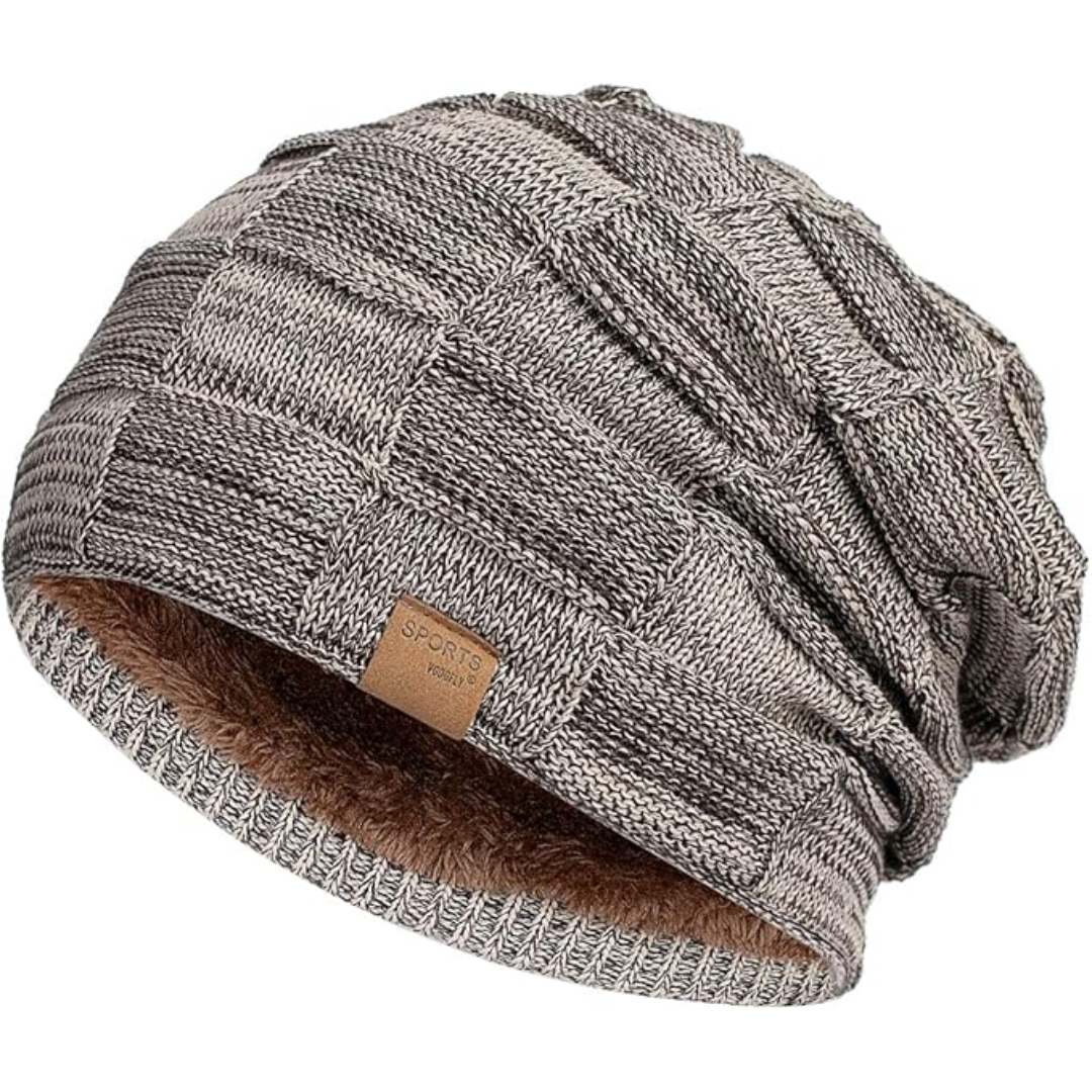 Gebreide slouchy beanie