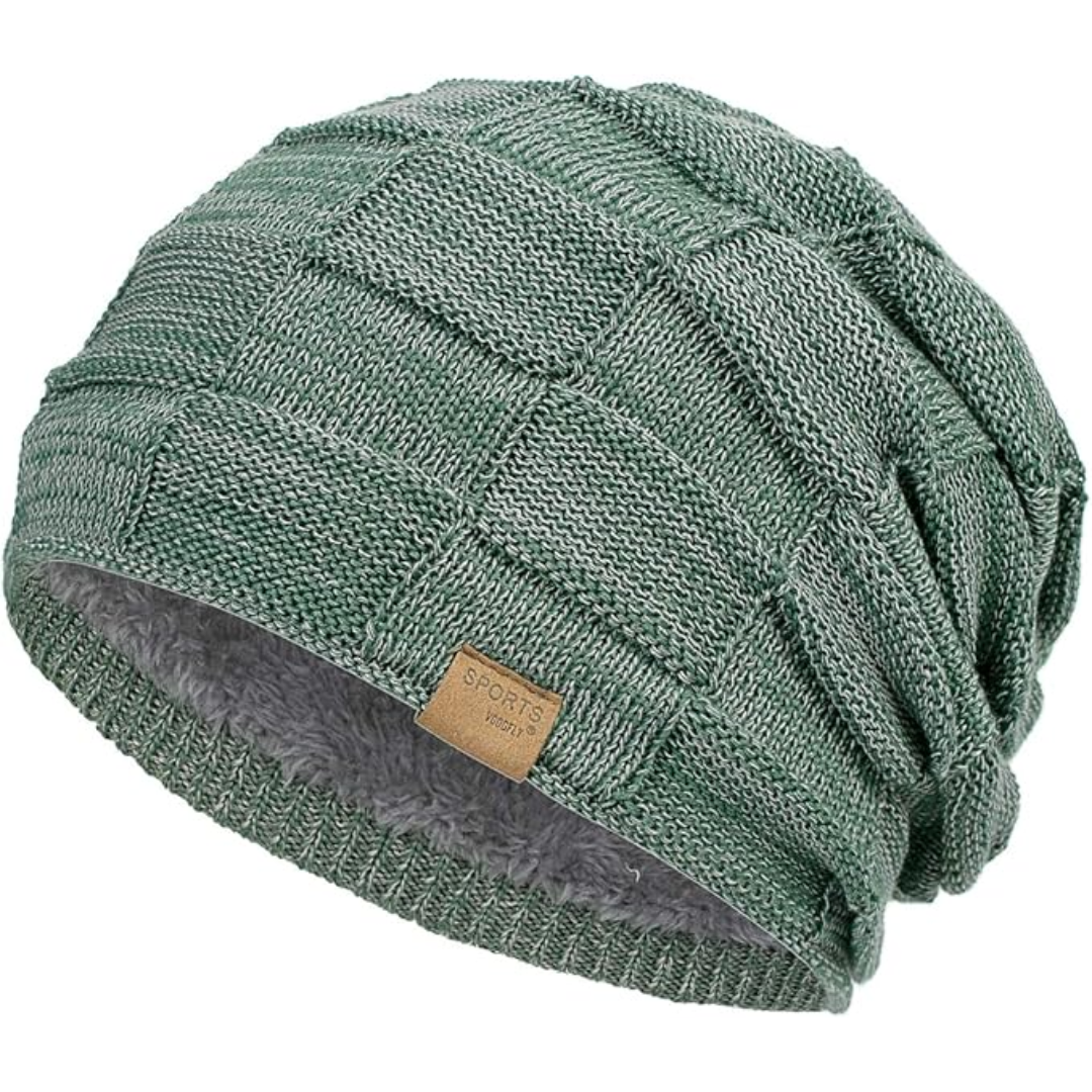 Gebreide slouchy beanie