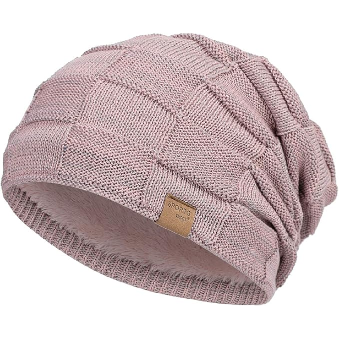 Gebreide slouchy beanie