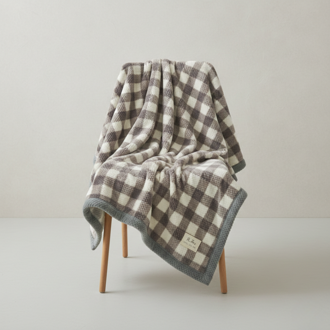 Gebreide sprei