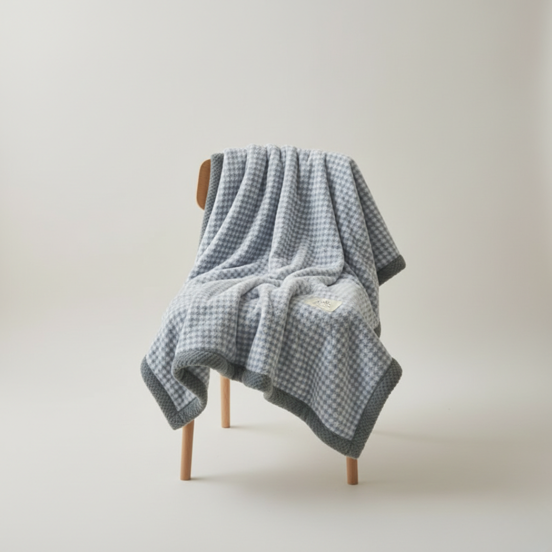 Gebreide sprei