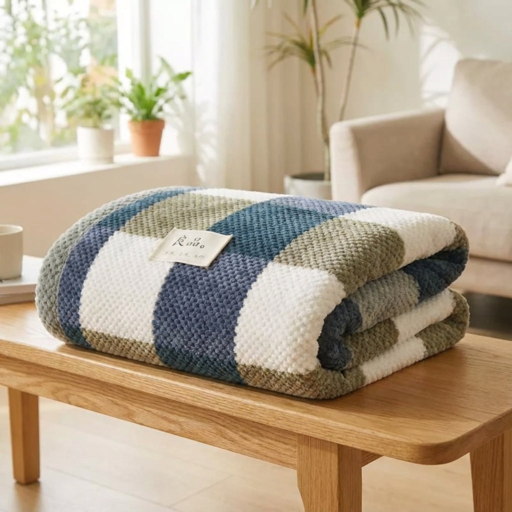 Gebreide sprei