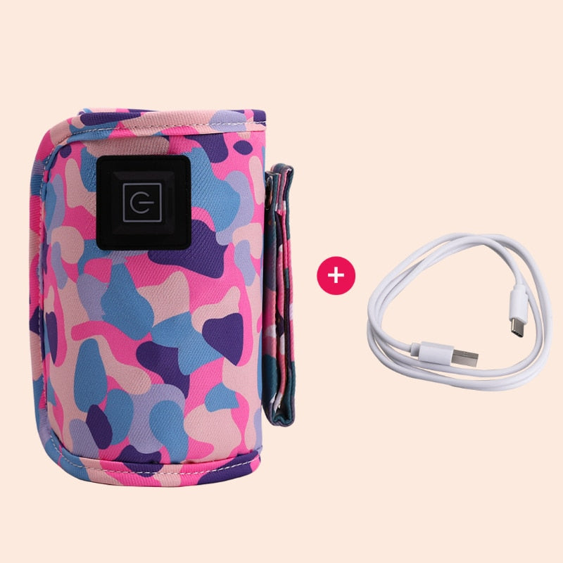 Geïsoleerde babyflessenwarmer