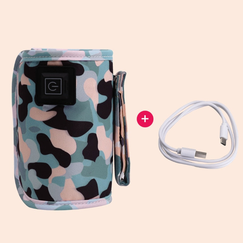 Geïsoleerde babyflessenwarmer
