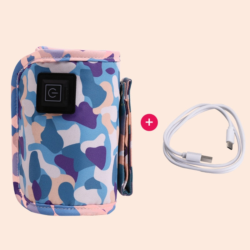 Geïsoleerde babyflessenwarmer