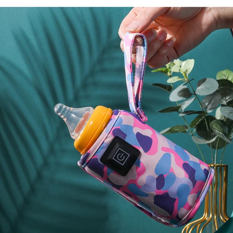 Geïsoleerde babyflessenwarmer