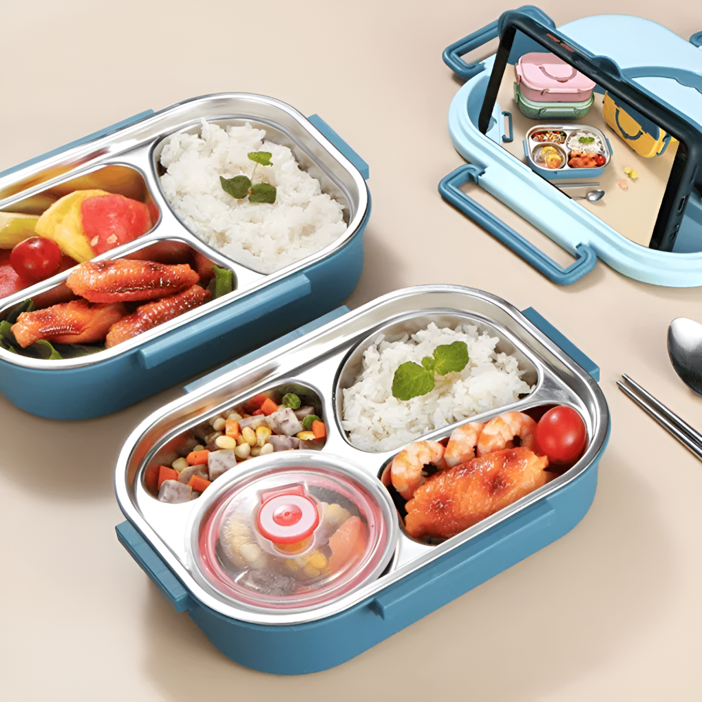 Geïsoleerde roestvrijstalen lunchbox