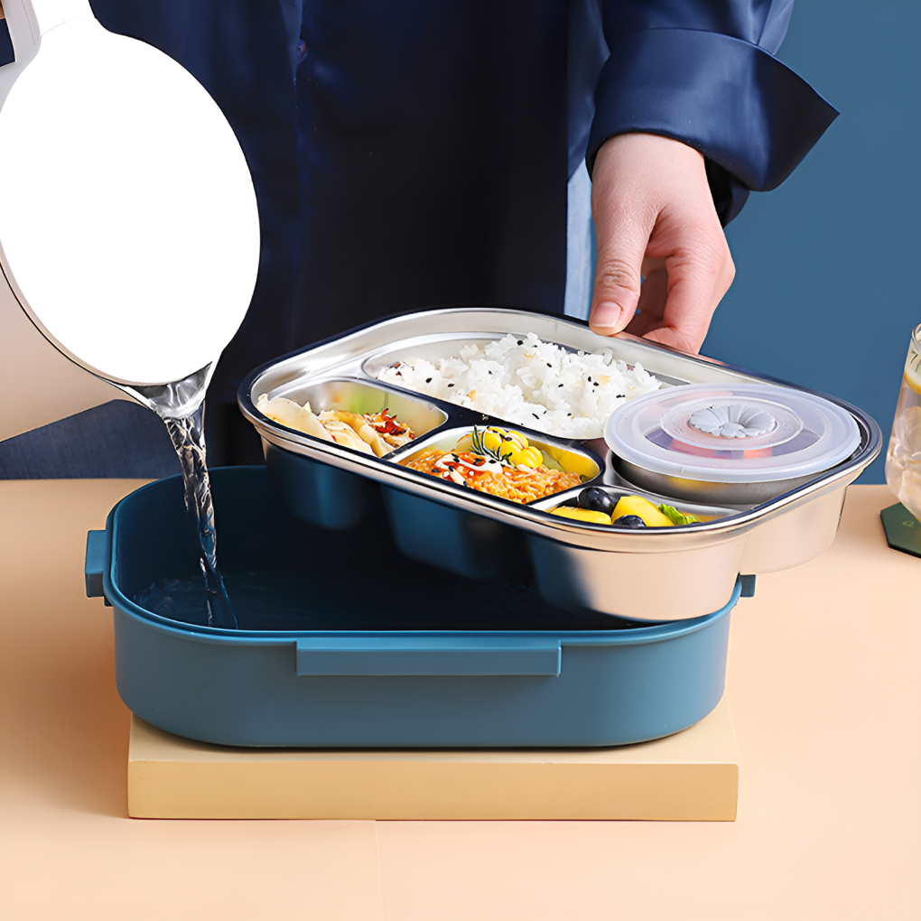 Geïsoleerde roestvrijstalen lunchbox