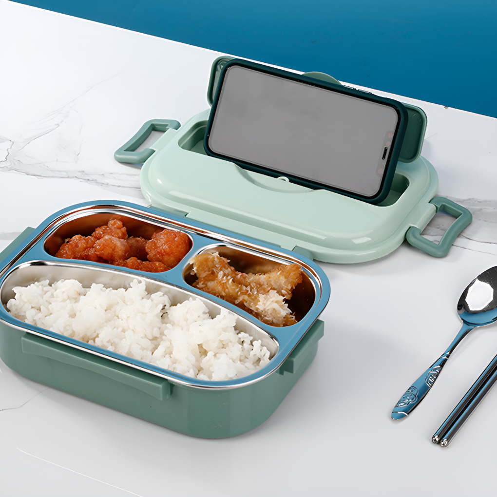 Geïsoleerde roestvrijstalen lunchbox