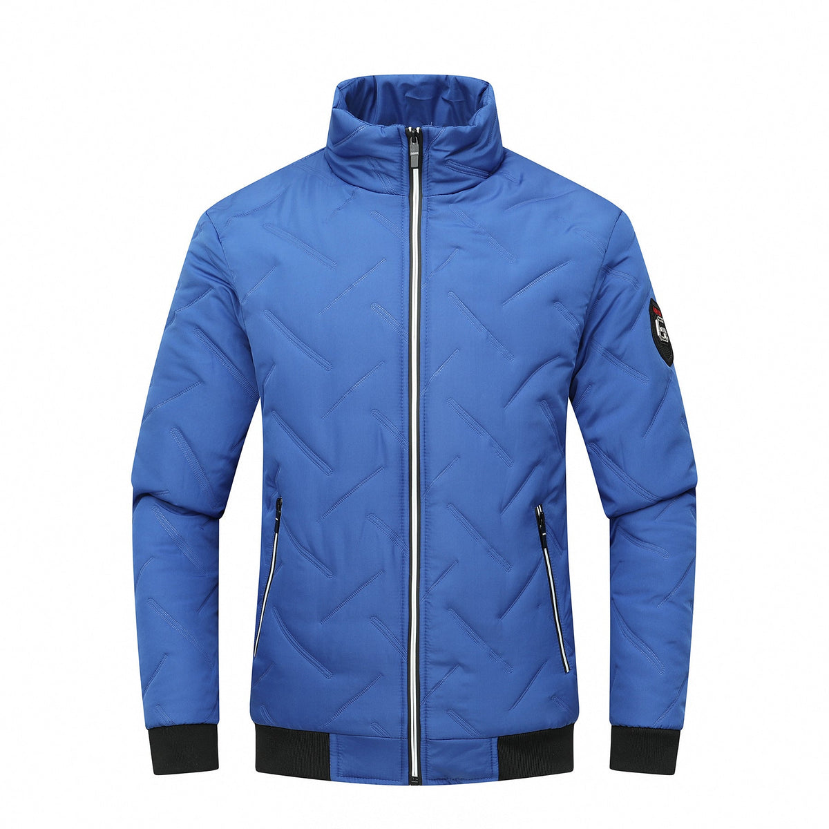Gewatteerd Herenjack - Stijlvol en Modern met Slim Fit Pasvorm
