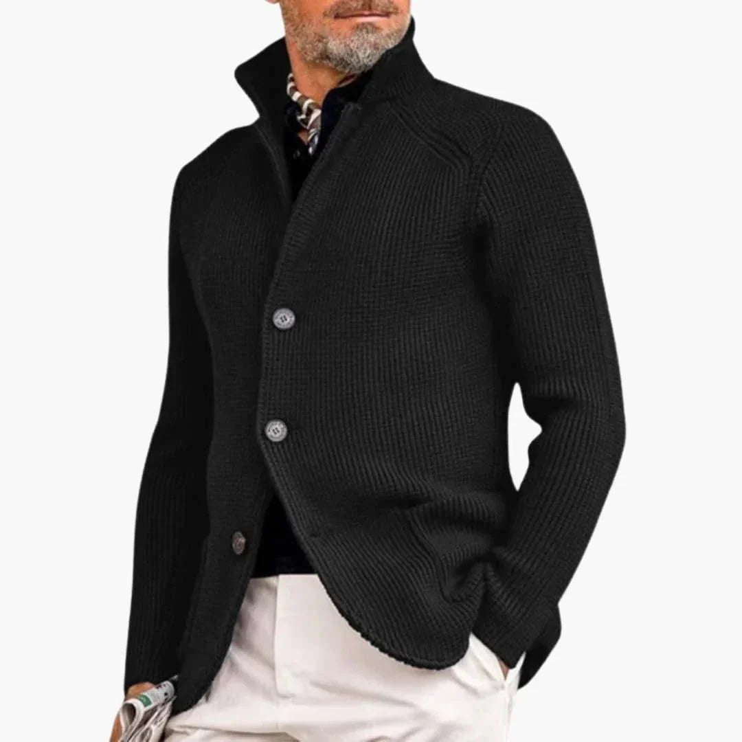 Gepersonaliseerd Heren Vest Cardigan - Stijlvol & Comfortabel