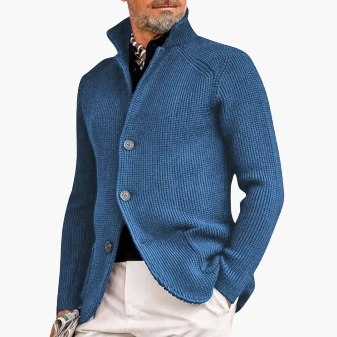 Gepersonaliseerd Heren Vest Cardigan - Stijlvol & Comfortabel