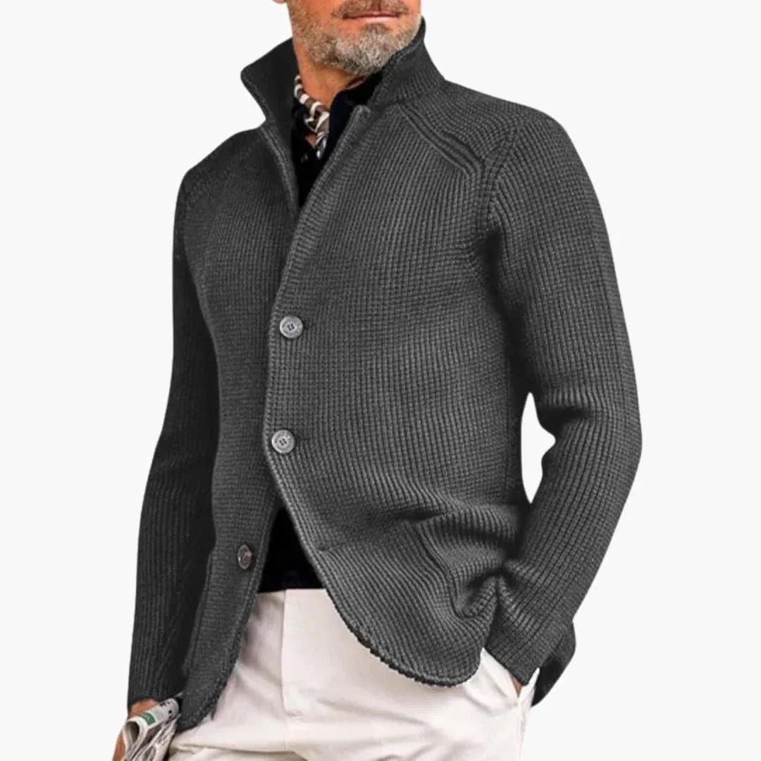 Gepersonaliseerd Heren Vest Cardigan - Stijlvol & Comfortabel