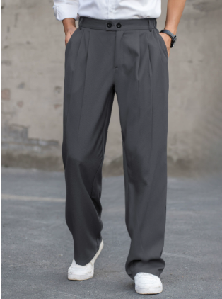 Geplooide formele pantalon