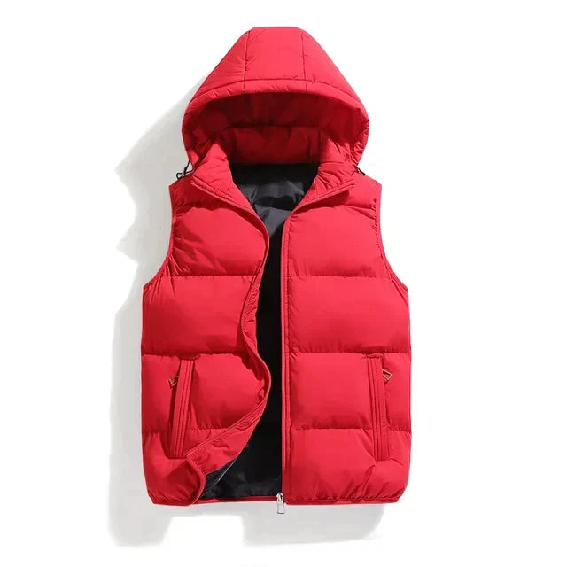 Gepolsterde bodywarmer voor heren