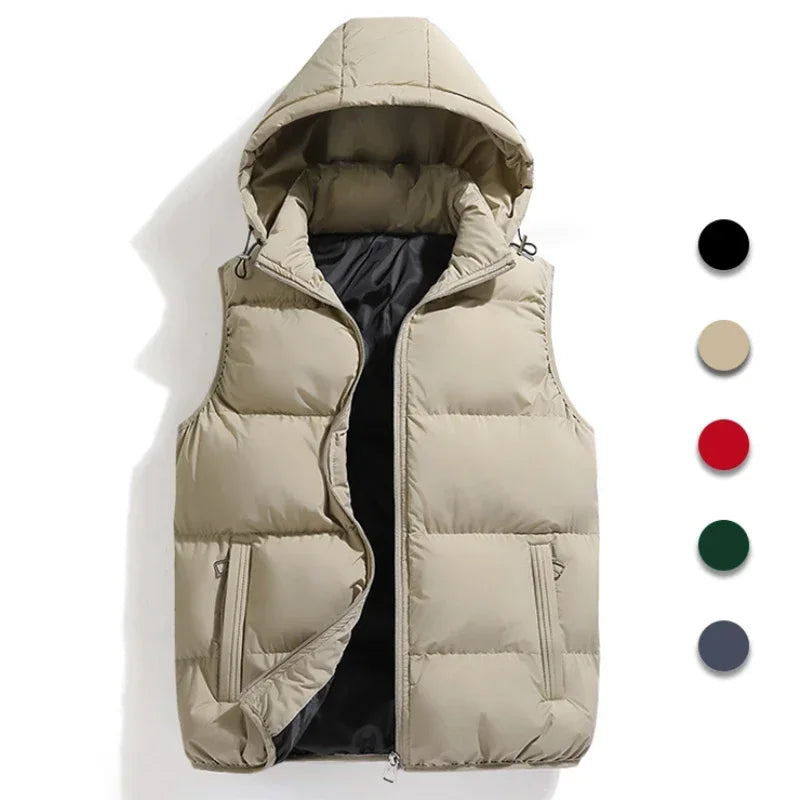 Gepolsterde bodywarmer voor heren